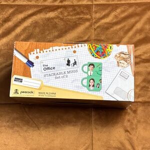 The Office Green Stackable Mugs Set